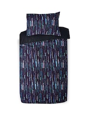 Navy Blue Gamer Duvet Cover and Pillowcase Set - Image 5 of 6
