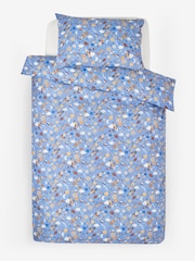 Blue Space Rocket Duvet Cover and Pillowcase Set - Image 4 of 6