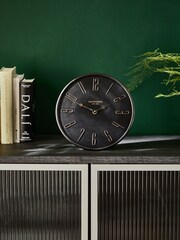 Bronze and Black Stamford Metal Mantel Clock - Image 1 of 4