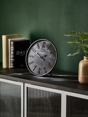Bronze and Black Stamford Metal Mantel Clock - Image 2 of 4
