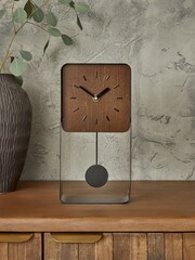 Black Bronx Pendulum Wall Clock - Image 3 of 5