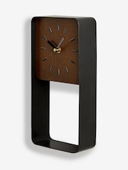 Black Bronx Pendulum Wall Clock - Image 4 of 5