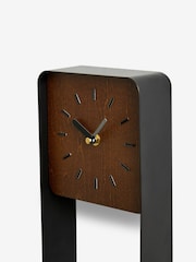 Black Bronx Pendulum Wall Clock - Image 5 of 5