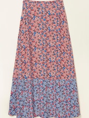 FatFace Red Francesca Meadow Maxi Skirt - Image 5 of 5