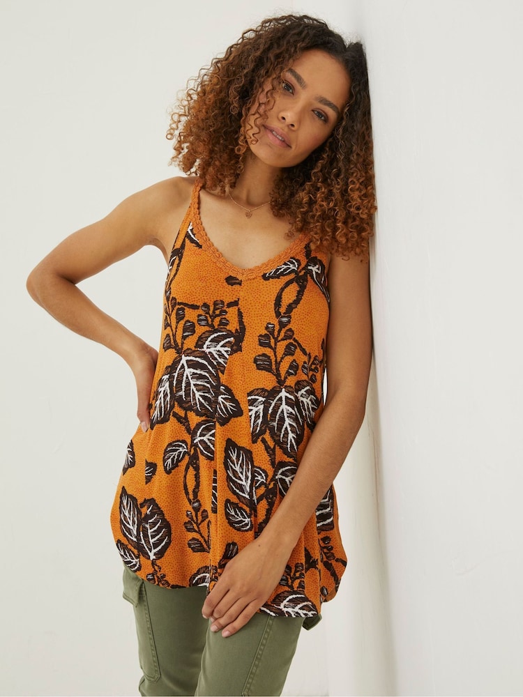 FatFace Yellow Rosie Tunic Vest - Image 1 of 6 FatFace Yellow Rosie Tunic Vest - Image 1 of 6