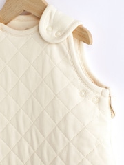 Neutral 2.5 Tog Baby 100% Cotton Sleep Bag - Image 8 of 11
