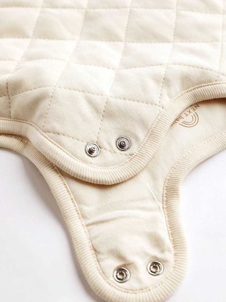 Neutral 2.5 Tog Baby 100% Cotton Sleep Bag - Image 9 of 11