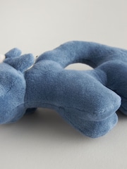 Navy Blue Dino Baby Rattle - Image 2 of 5