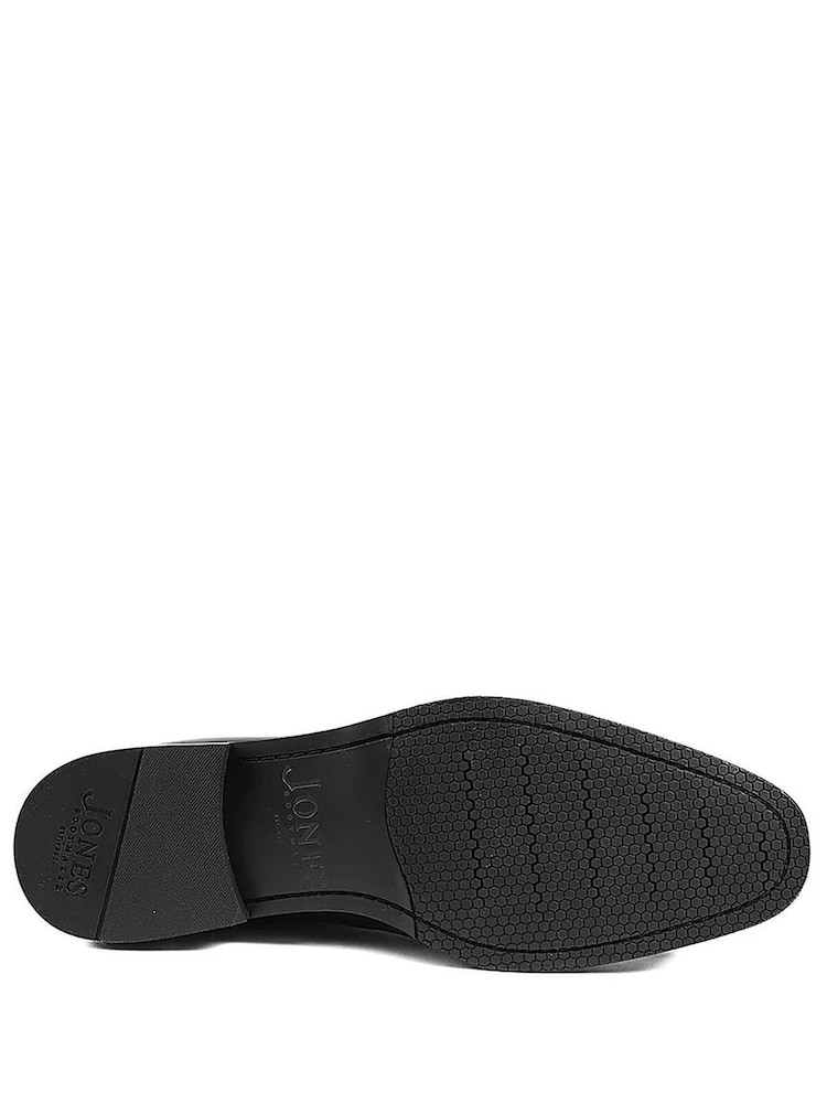 Jones Bootmaker Black Malden Leather Derby Shoes - Image 4 of 4