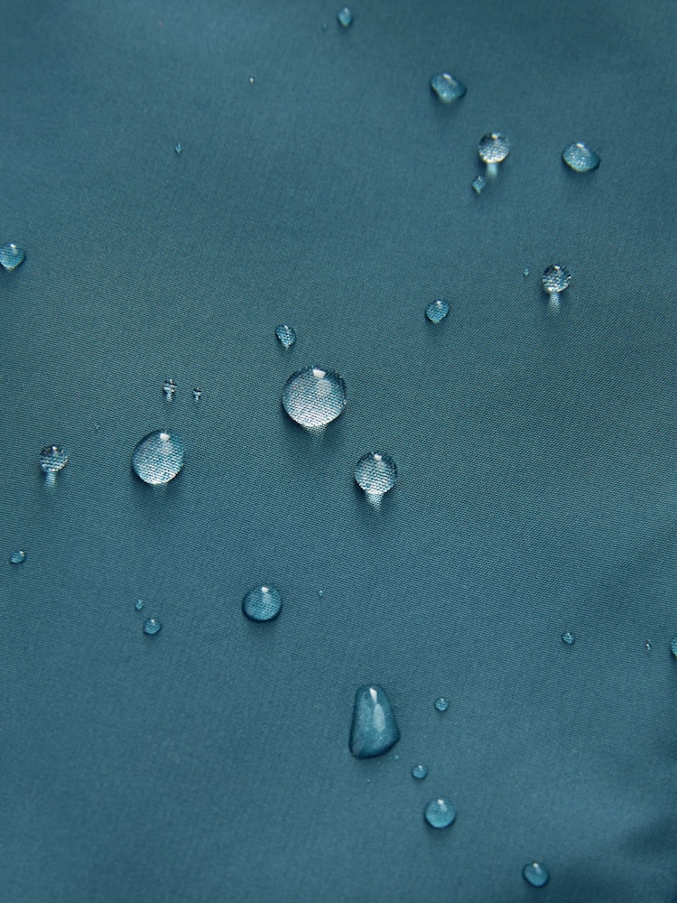 Teal Blue Waterproof Anorak Coat (3-16yrs) - Image 6 of 6