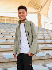 Khaki Green Crinkle Jacket (3-16yrs) - Image 1 of 11