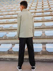 Khaki Green Crinkle Jacket (3-16yrs) - Image 4 of 11