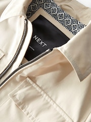 Neutrale Farbe - Elegantes Shacket (3 – 16 Jahre) - Bild 4 von 7