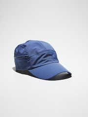 Blau - Sealskinz Scole Wasserfeste Cap mit Reißverschlusstasche - Bild 1 von 3