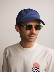Blau - Sealskinz Scole Wasserfeste Cap mit Reißverschlusstasche - Bild 3 von 3