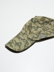 Olivgrün/Print - Sealskinz Salle Wasserdichte, faltbare Cap - Bild 2 von 4