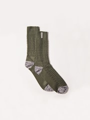 Мужские бамбуковые вафельные носки Sealskinz Wroxham - Изображение 1 из 2
