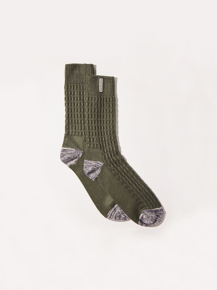 Мужские бамбуковые вафельные носки Sealskinz Wroxham - Изображение 1 из 2