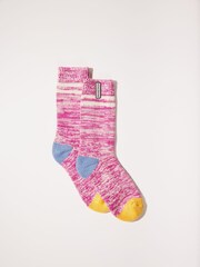 Sealskinz Womens Thwaite Bamboo Mid Length Twisted Socks - Image 1 of 2