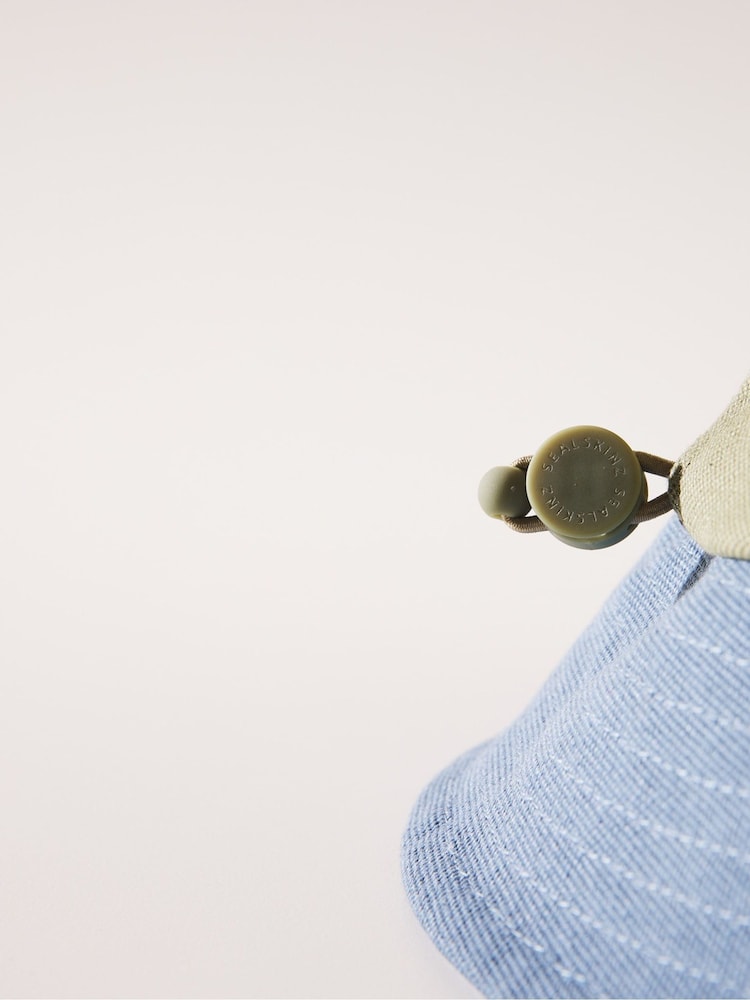 Sealskinz Lynford Waterproof Canvas 100% Cotton Bucket Hat - Image 3 of 4