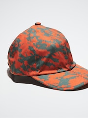 Orange/Druck - Sealskinz Salle Wasserdichte, faltbare Cap - Bild 1 von 3