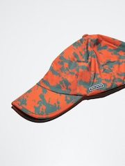 Orange/Druck - Sealskinz Salle Wasserdichte, faltbare Cap - Bild 2 von 3
