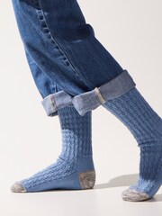 Sealskinz Womens Wroxham Bamboo Mid Length Waffle Socks - Image 2 of 2