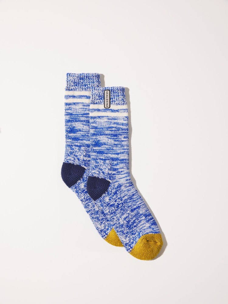 Sealskinz Mens Thwaite Vitae Bamboo Mid Length Twisted Socks - Image 1 of 2