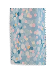 Teal Blue Ombre Ombre Eyelet Blackout Curtains - Image 4 of 4