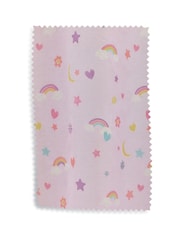 Pink Unicorns Ombre Eyelet Blackout Curtains - Image 4 of 4