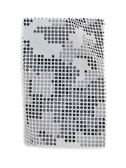 Mono Pixel Camo Eyelet Blackout Curtains - Image 4 of 4