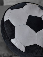 Monochrome Reflective Football Cushion - Image 3 of 4