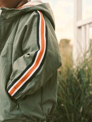 Khaki Green Shower Resistant Jacket (3mths-7yrs) - Image 4 of 8