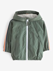 Khaki Green Shower Resistant Jacket (3mths-7yrs) - Image 5 of 8
