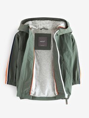 Khaki Green Shower Resistant Jacket (3mths-7yrs) - Image 6 of 8