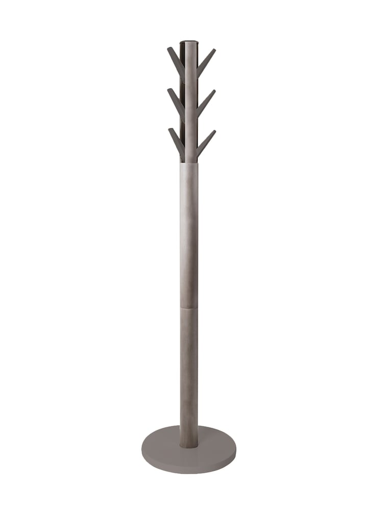 Umbra Grey Flapper Wooden Coat Rack - Image 3 of 4