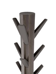 Umbra Grey Flapper Wooden Coat Rack - Image 4 of 4