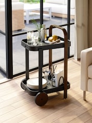 Umbra Wood Bellwood Bar & Serving Cart - Image 1 of 3
