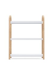 Umbra White Bellwood Freestanding 3 Tier Shelf - Image 2 of 4