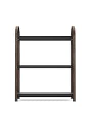Umbra Dark Brown Bellwood Freestanding 3 Tier Shelf - Image 3 of 4