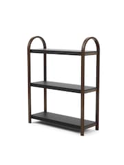 Umbra Dark Brown Bellwood Freestanding 3 Tier Shelf - Image 4 of 4