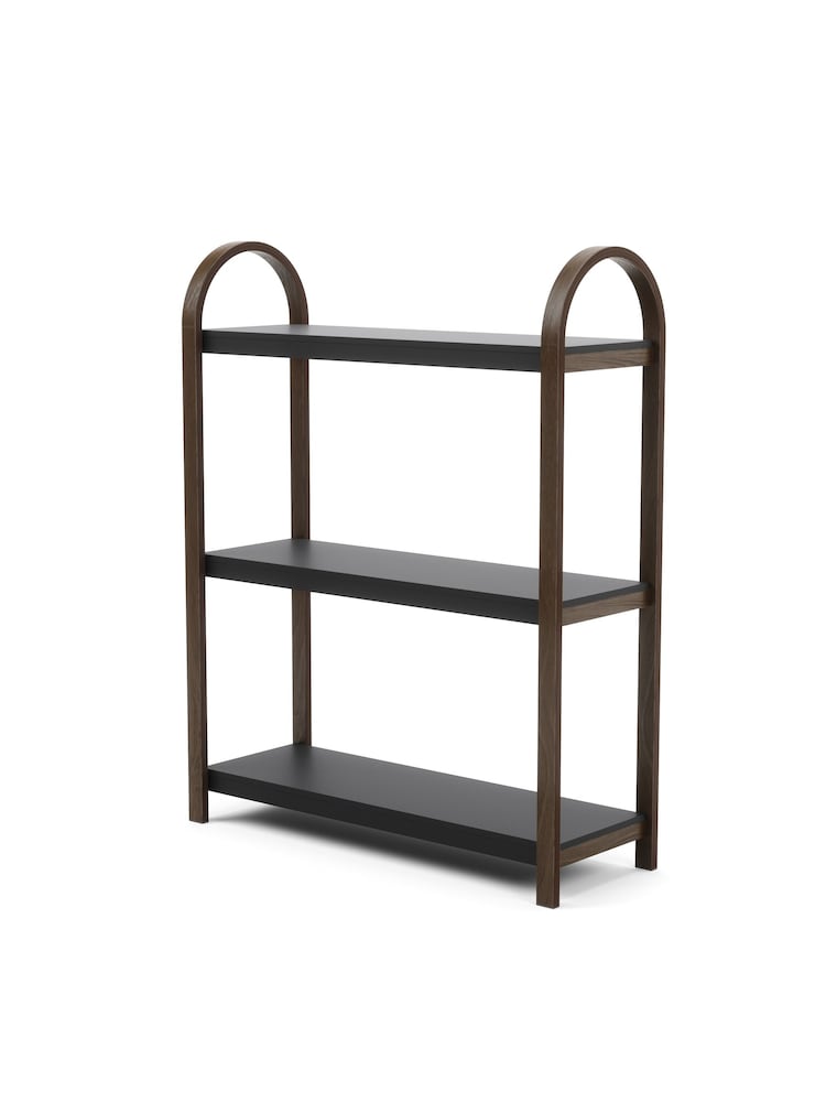 Umbra Dark Brown Bellwood Freestanding 3 Tier Shelf - Image 4 of 4