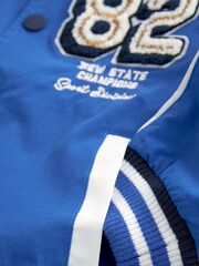 Cobalt Blue Varsity Jacket (3mths-7yrs) - Image 10 of 11