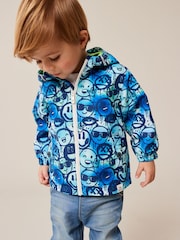 Blue Smile Face Shower Resistant Jacket (3mths-7yrs) - Image 1 of 9