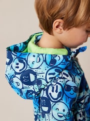 Blue Smile Face Shower Resistant Jacket (3mths-7yrs) - Image 3 of 9