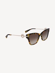 Longchamp Brown Havana Sunglasses - Image 3 of 3