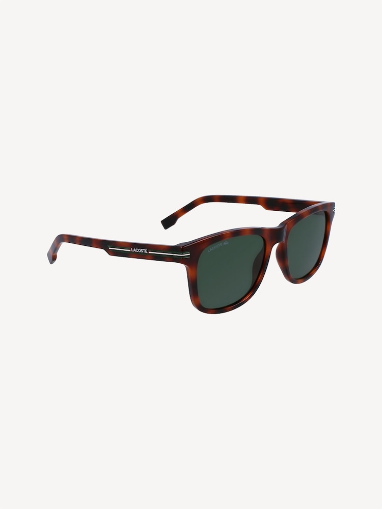 Lacoste Havana  Brown Sunglasses - Image 1 of 8