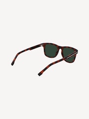 Lacoste Havana  Brown Sunglasses - Image 3 of 8