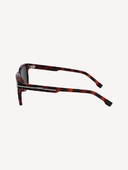 Lacoste Havana  Brown Sunglasses - Image 6 of 8