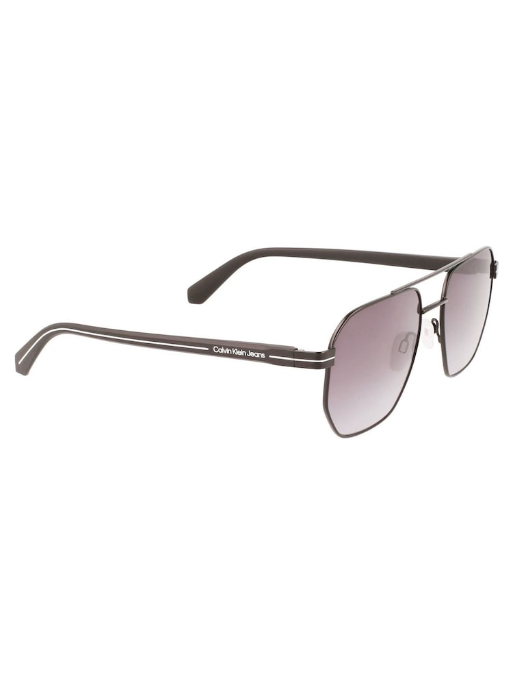 Calvin Klein Jeans Black Sunglasses - Image 1 of 3